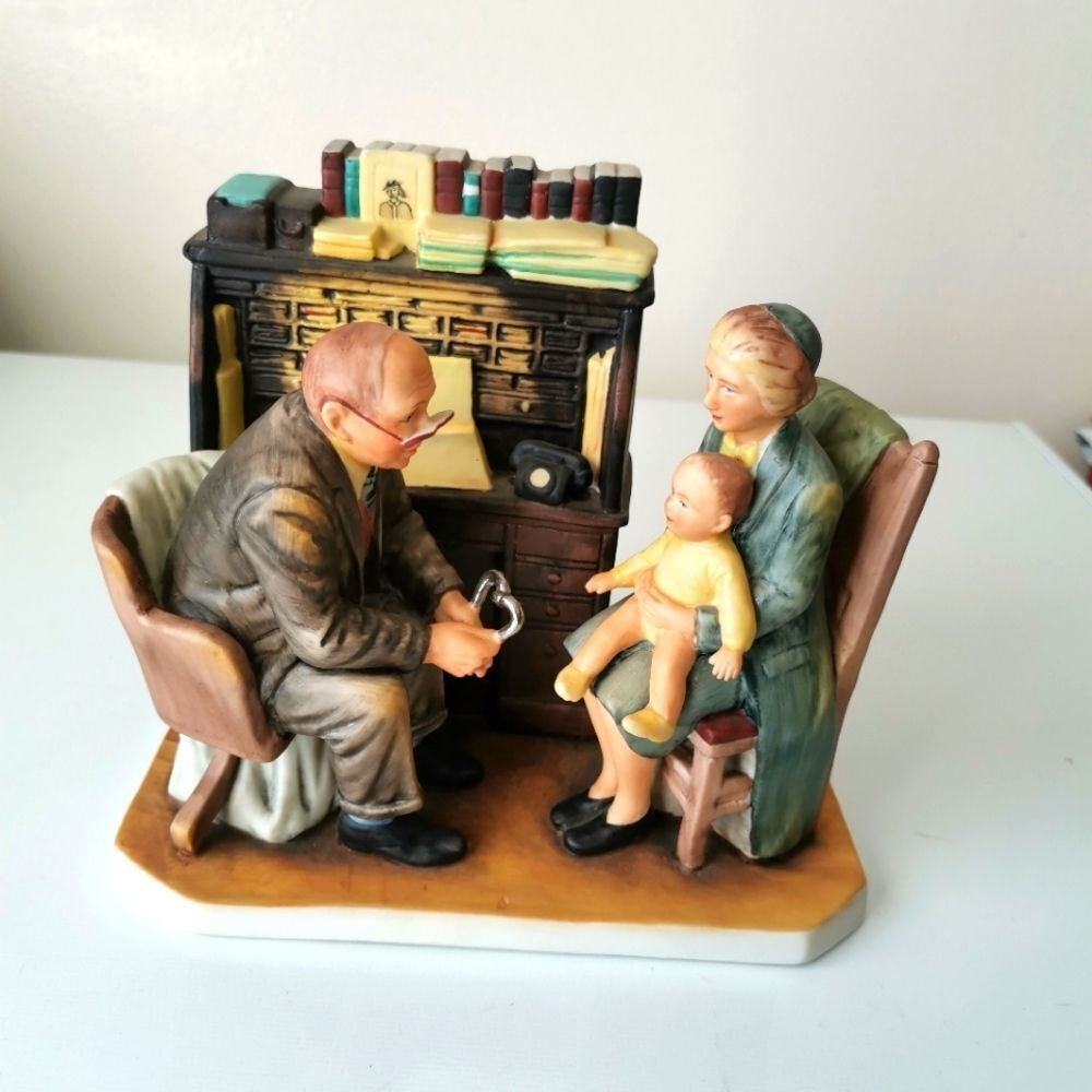Norman rockwell Figurine